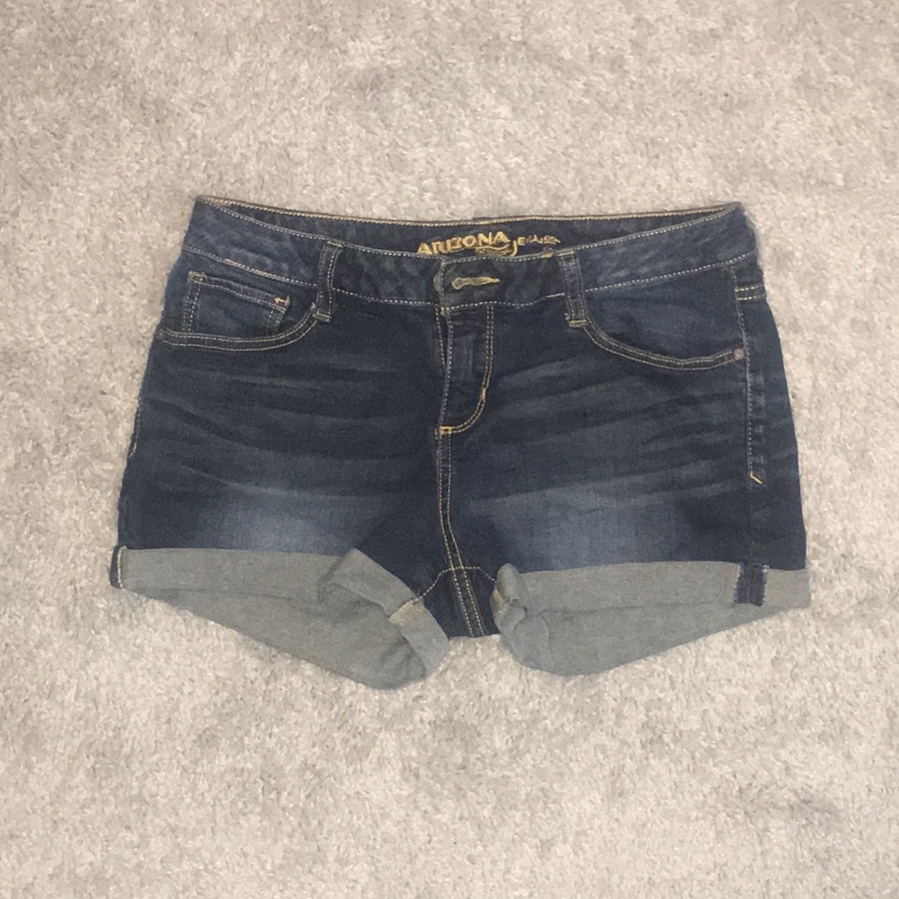 Arizona Cuffed Jean Shorts